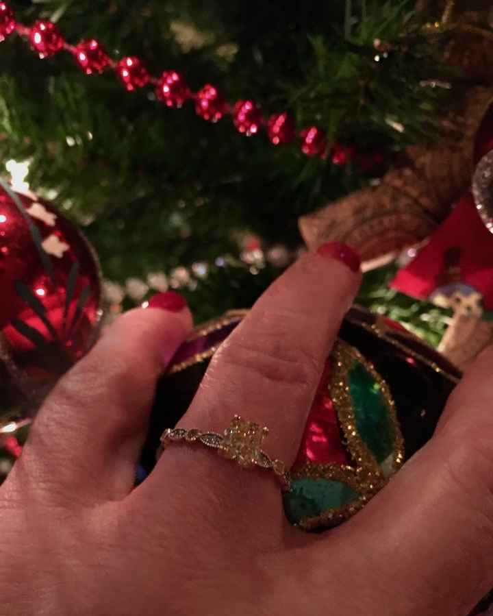 1 ct Canadian Fancy Yellow VVS1 - he did good. 