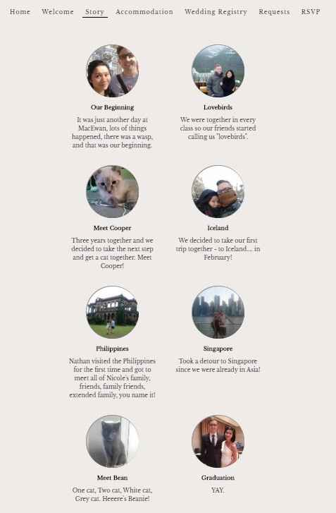 Looking for some inspiration - Wedding Websites! - 2