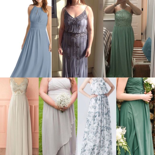 Mix or Match: Bridesmaids Dresses? 5