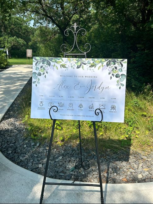 Wedding signs, did you buy or Diy? 6