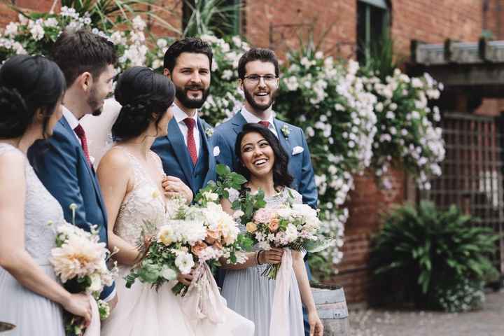 My wedding party 