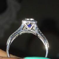 love the sapphires, i think this is what really made me drawn to the ring 