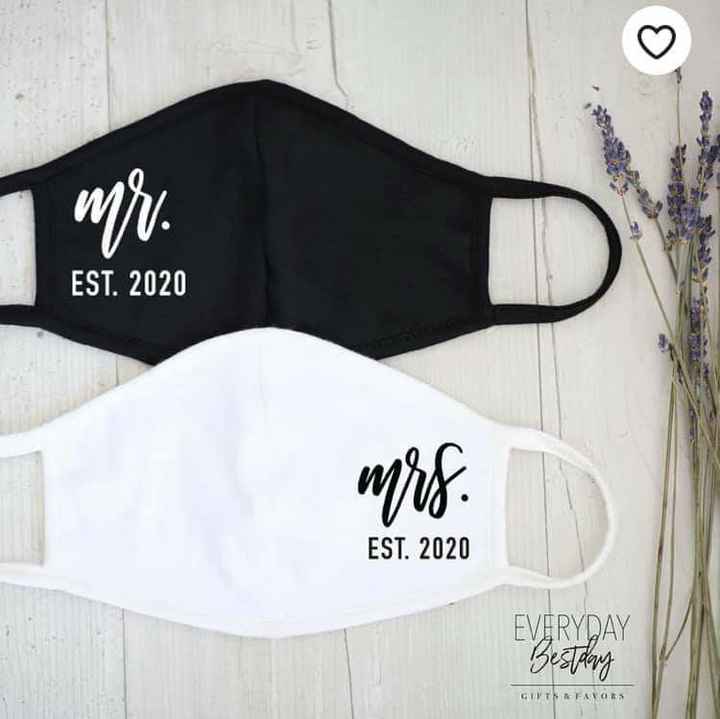 Mrs. & Mr. face masks - 1