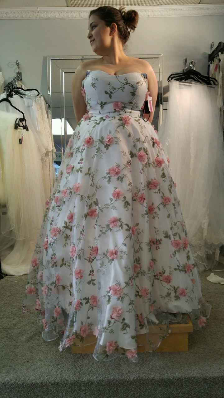 A month and a half to go and I FINALLY found my dress! Such a huge weight off my shoulders :)