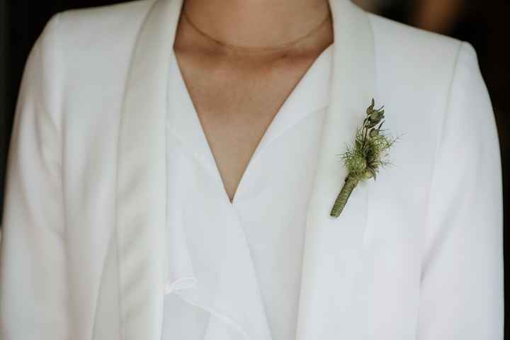 Bridesman boutonniere