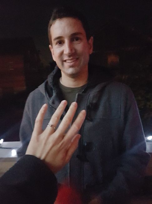 How did you announce your engagement? - 1