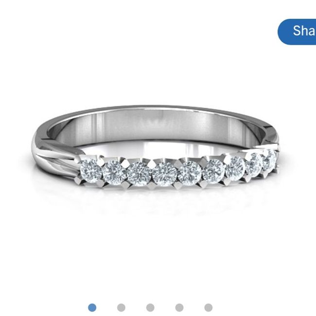Can't decide on a wedding band.. - 1