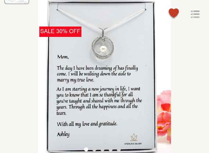 Mother of the bride and groom gifts! - 1