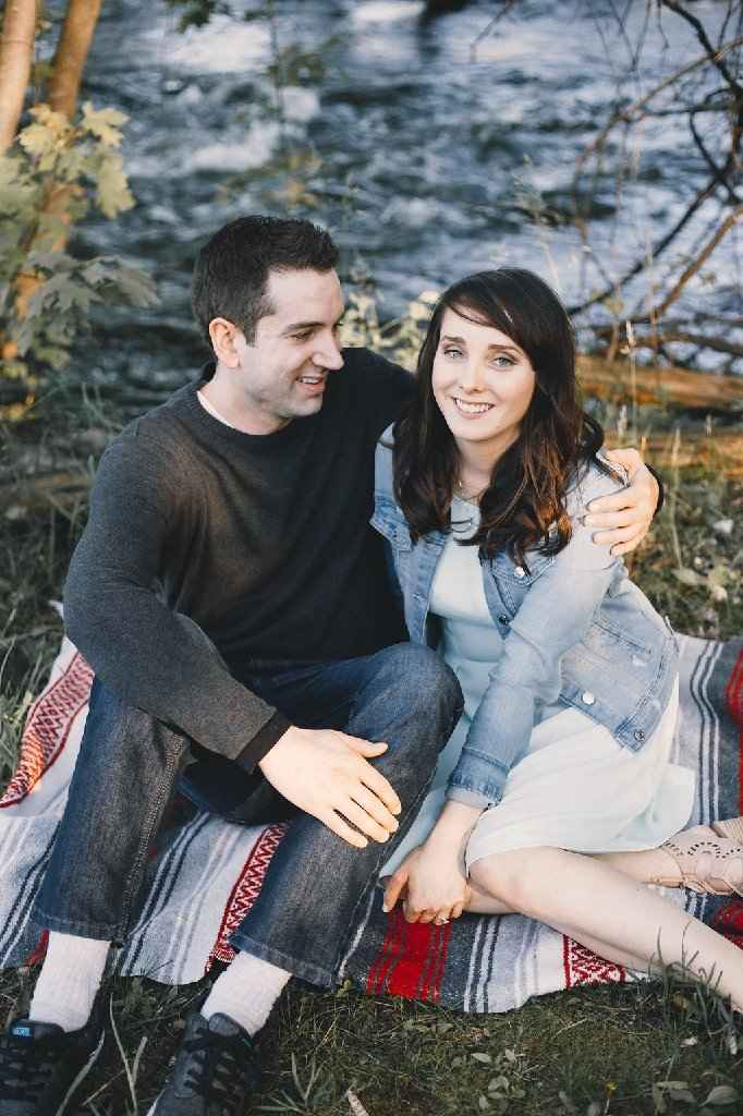 Where did you take your engagement pictures? - 1