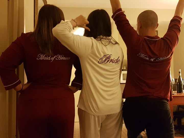  Bridesmaid Pajamas - 1