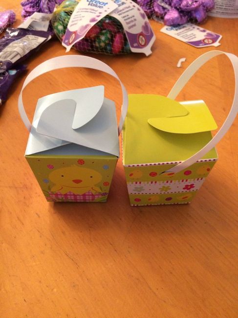 When to open chocolate packing to stuff favors? - 1