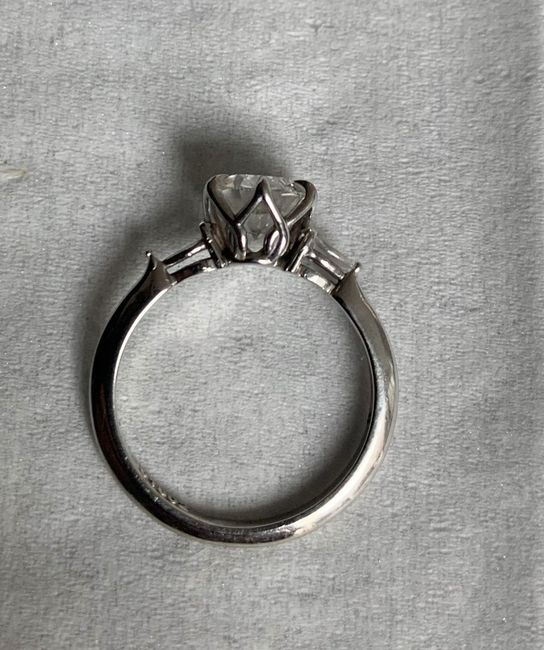 Lost a side stone - need advice on fixing my ring! 1