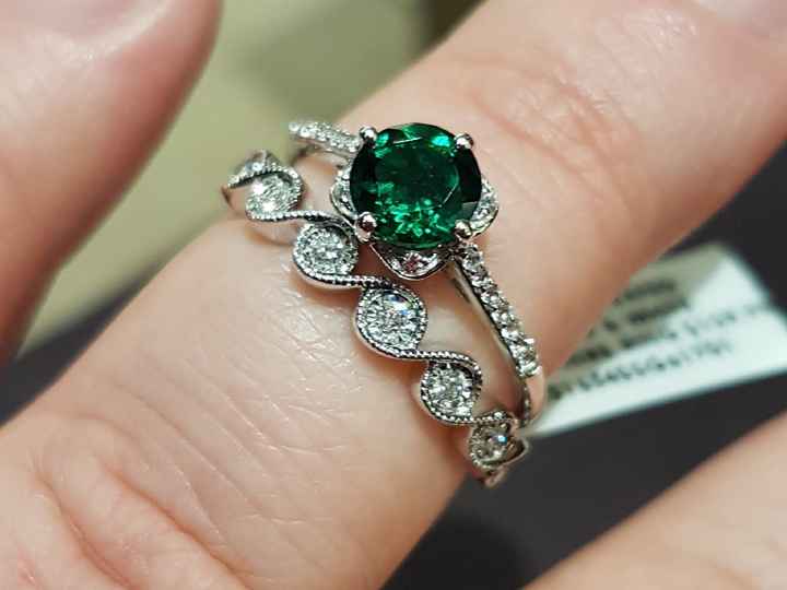 Engagement Rings with Unique features/hidden gems - 1