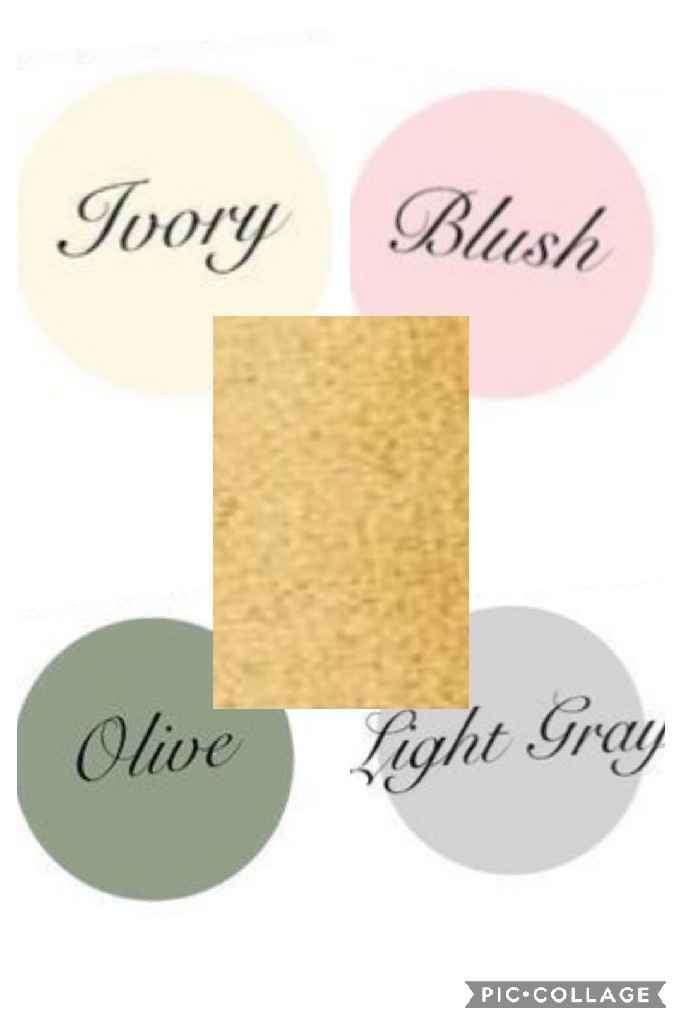 Spring brides! What are your wedding colours? - 1