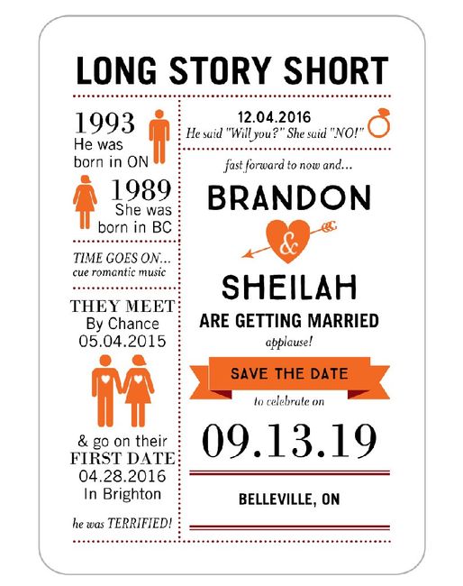 Save The Dates are ordered! - 1