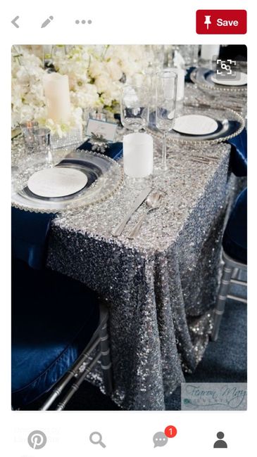 Table cloth rental locations - 1