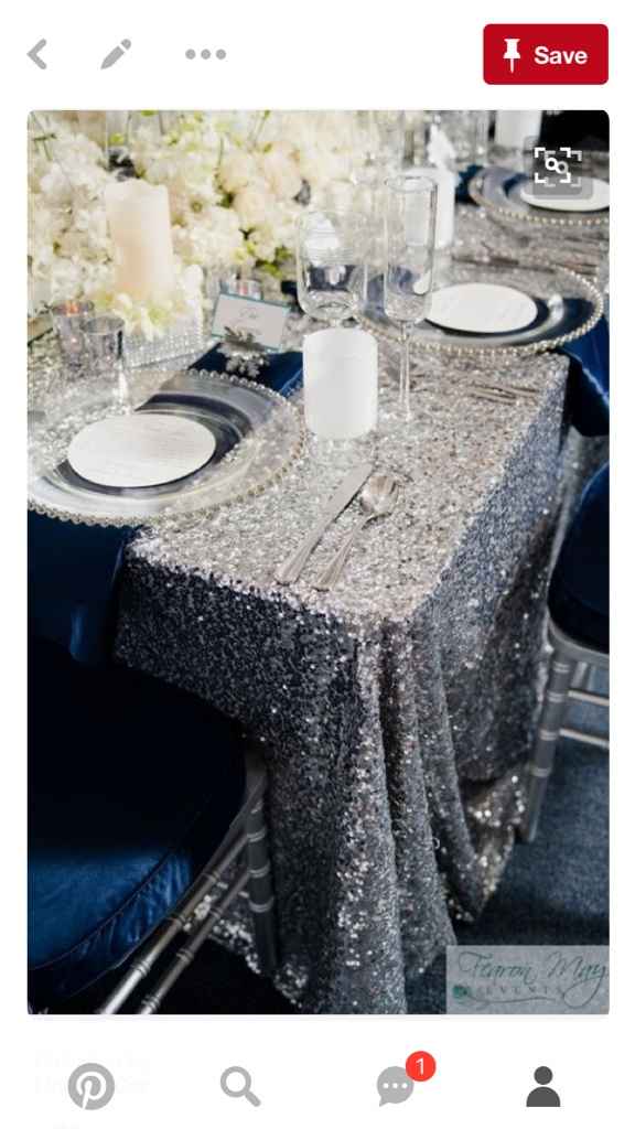 Table cloth rental locations - 1