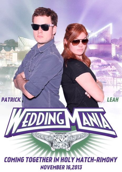 Wrestling inspired weddings! - 1