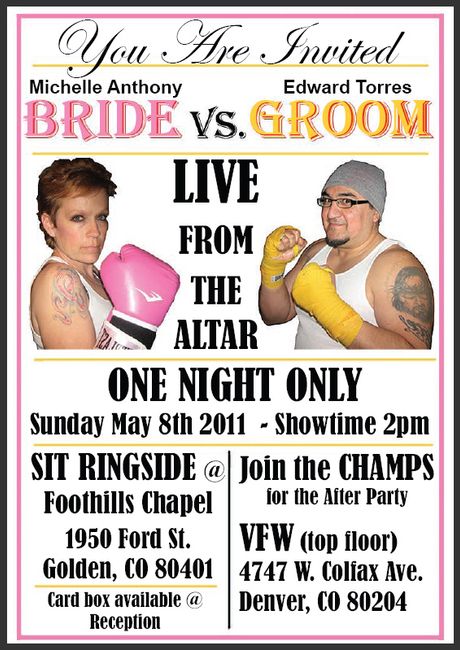 Boxing inspired weddings - 10