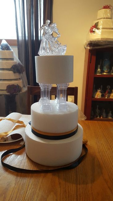 How many tiers will your wedding cake have? - 1