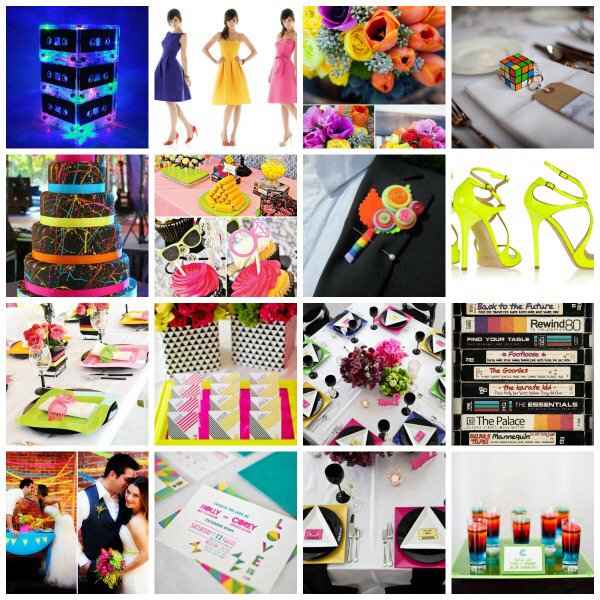 80's themed wedding - 6