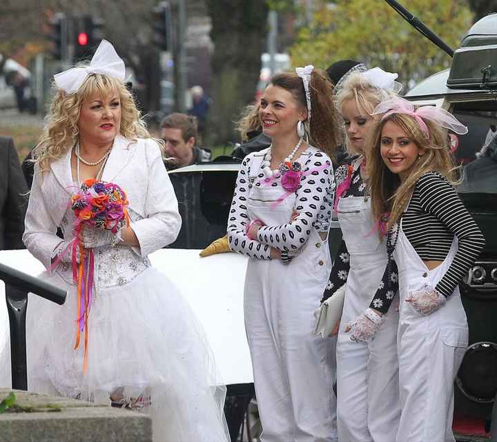 80's themed wedding - 7