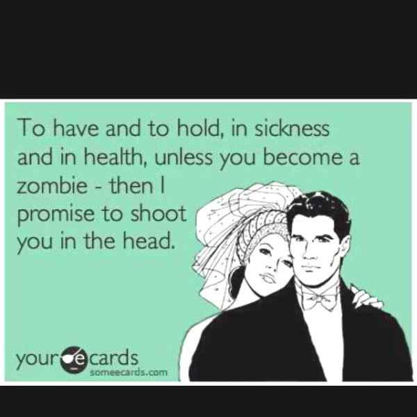 Just for laughs: wedding vows - 2