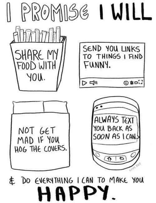 Just for laughs: wedding vows - 3