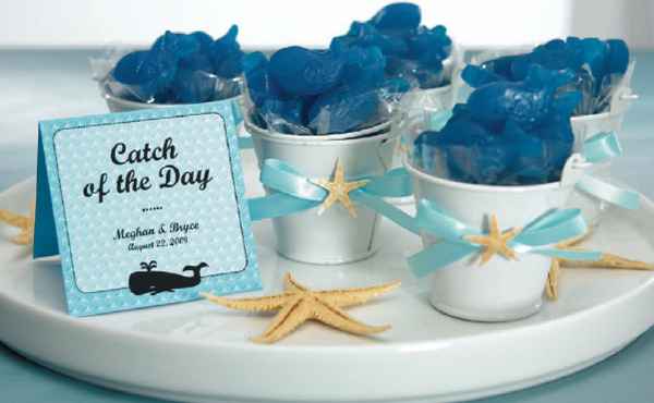 Tropical beach wedding favours - 2