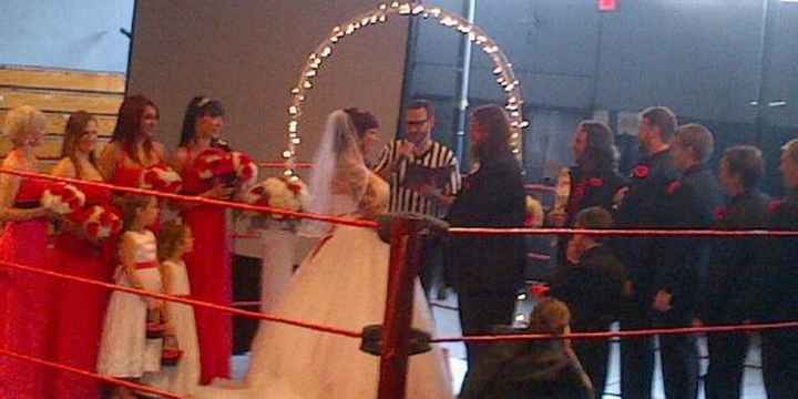 Wrestling inspired weddings! - 4