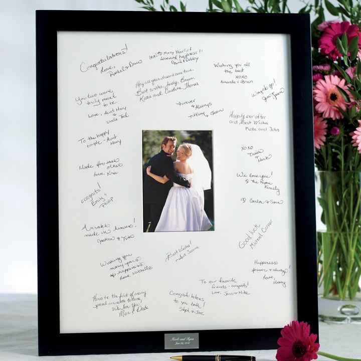 Wedding guestbook vs wedding guestboard - 1