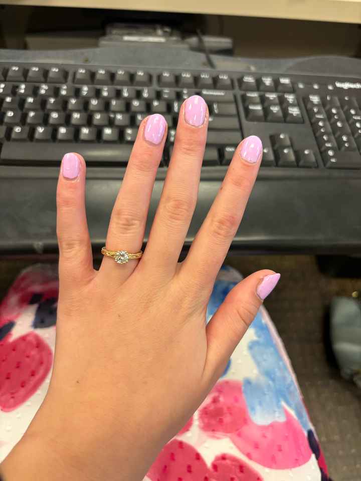 Brides of 2025 - Let's See Your Ring! - 1