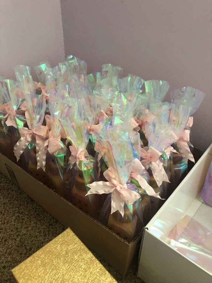 Bridal Shower Favours - everything postponed - 2
