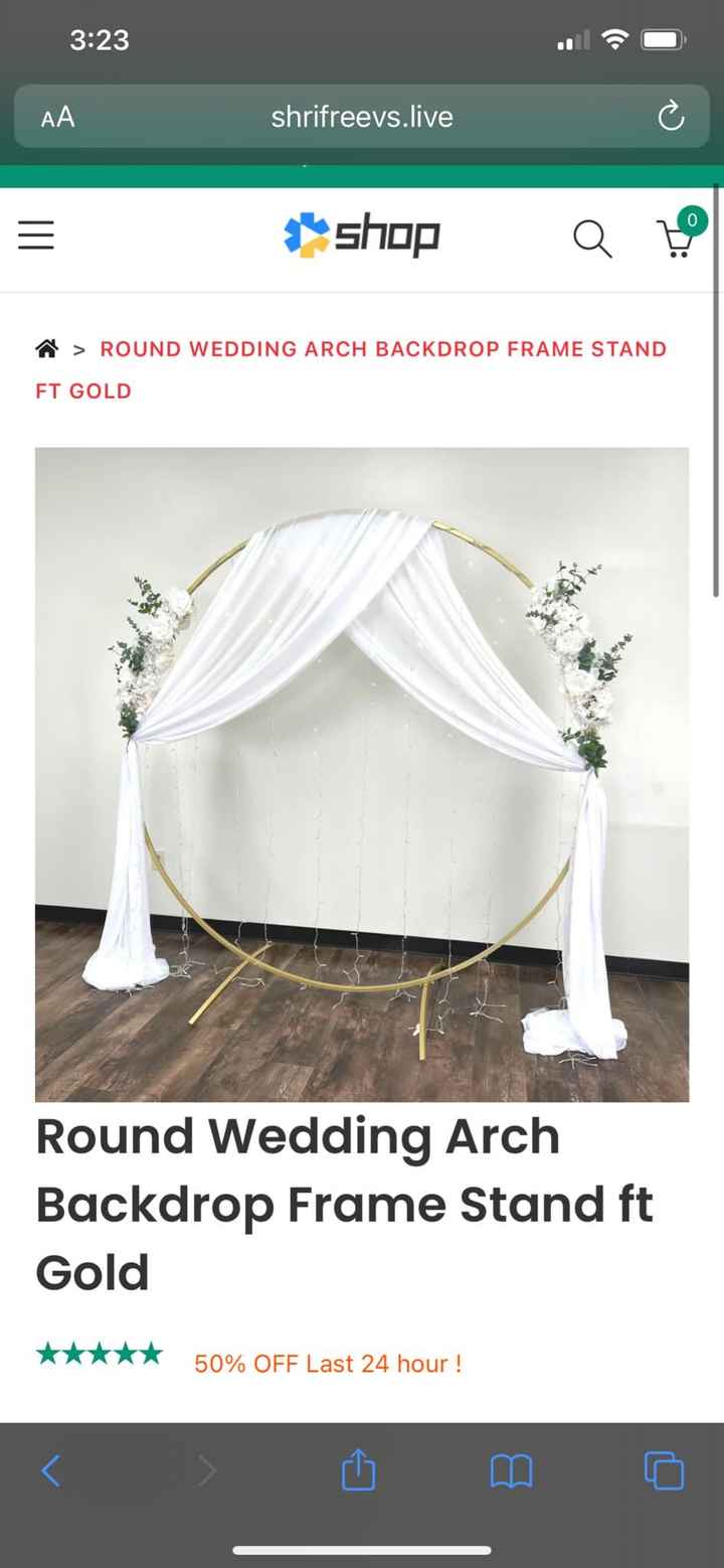 Wedding Arch - diy - 1