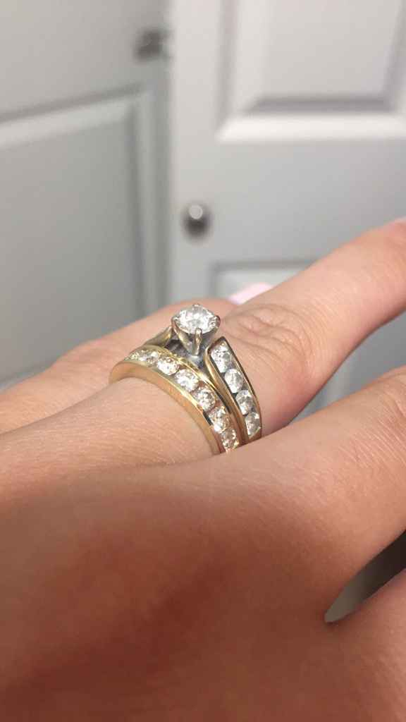 Show off your wedding bands! - 1