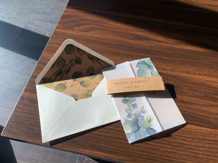 Got our invites in the mail! - 2