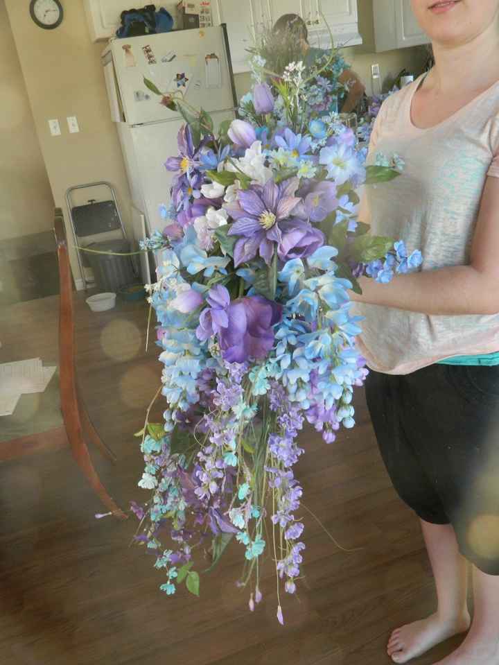 My Cascade Bouquet (Side View)