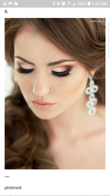 Make up looks for the big day! 1