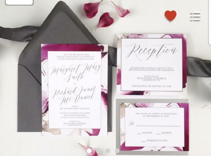 Finally Found Our Invites!!!! 1