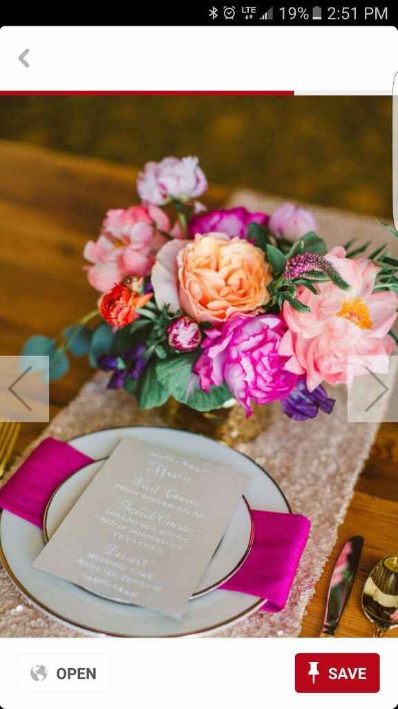 Centrepieces? flowers or vases - 1