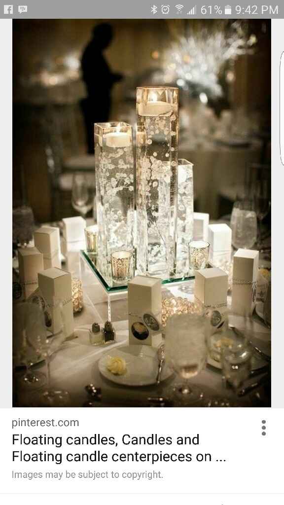 Centrepieces? flowers or vases - 2