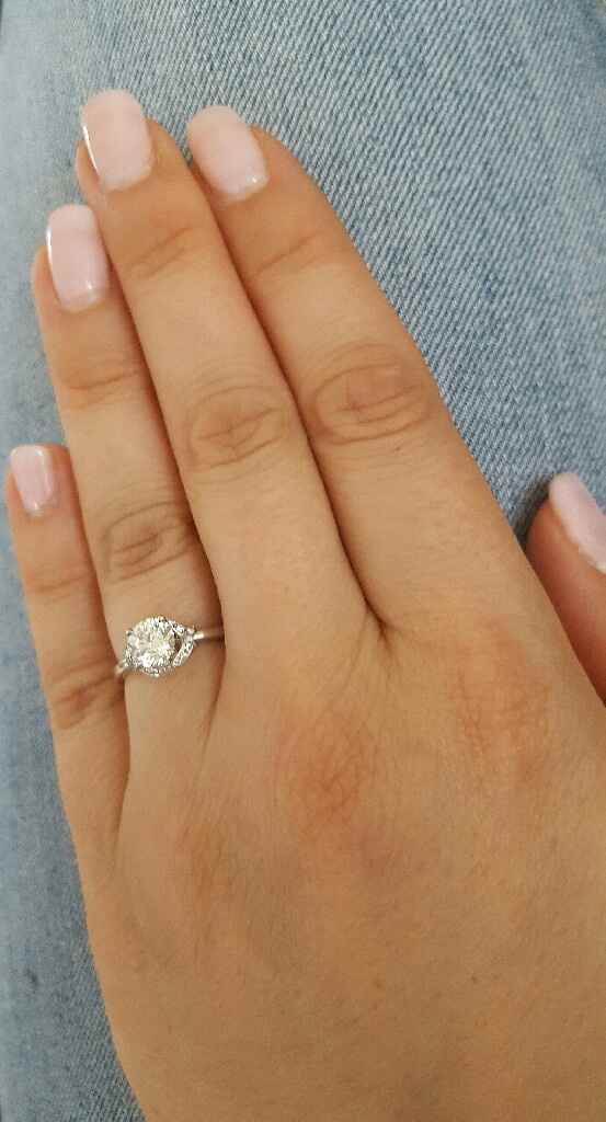 What is your engagement ring made of? - 1