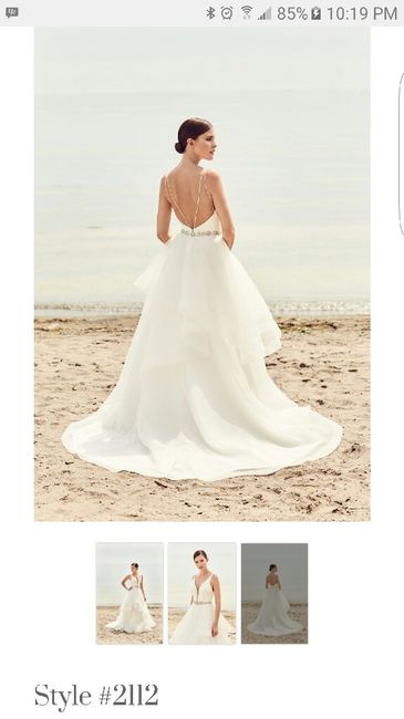 Need your help brides! - wedding dress a or b? - 2