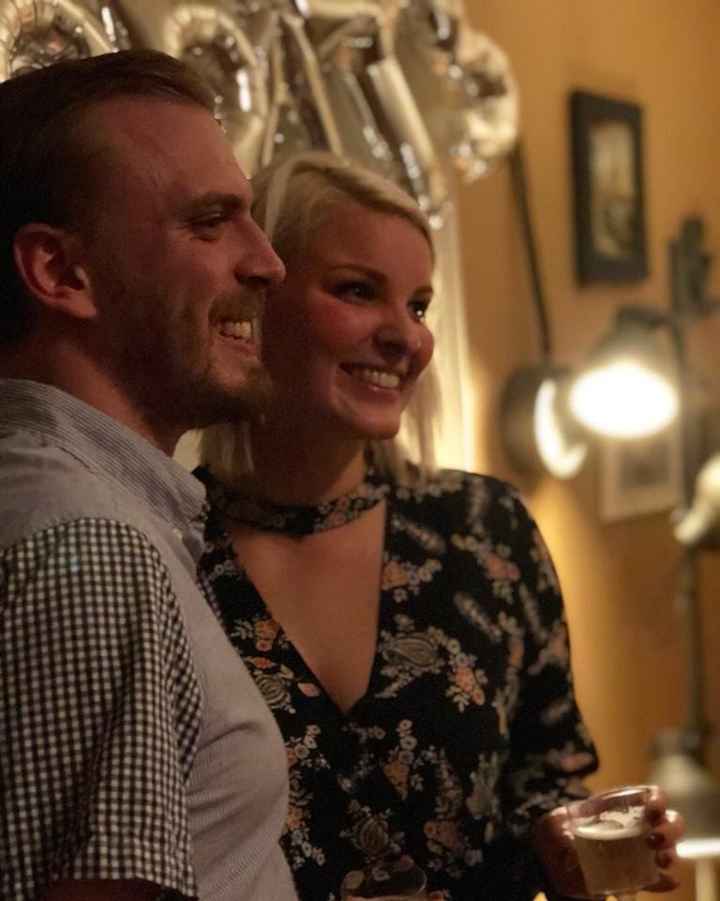 Our surprise engagement party!