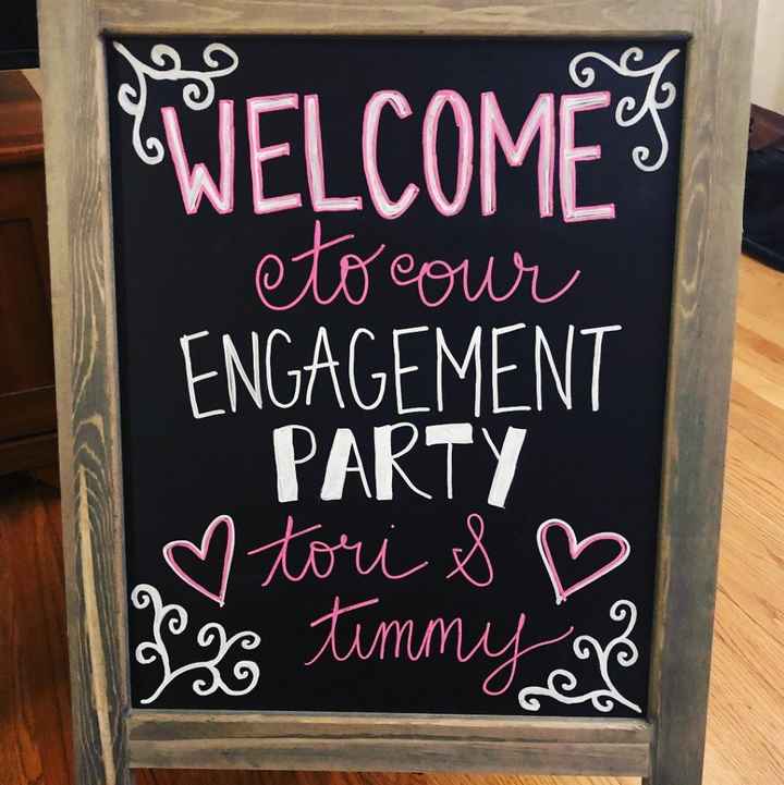 Chalkboard sign 
