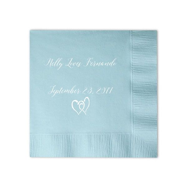 personalized napkins