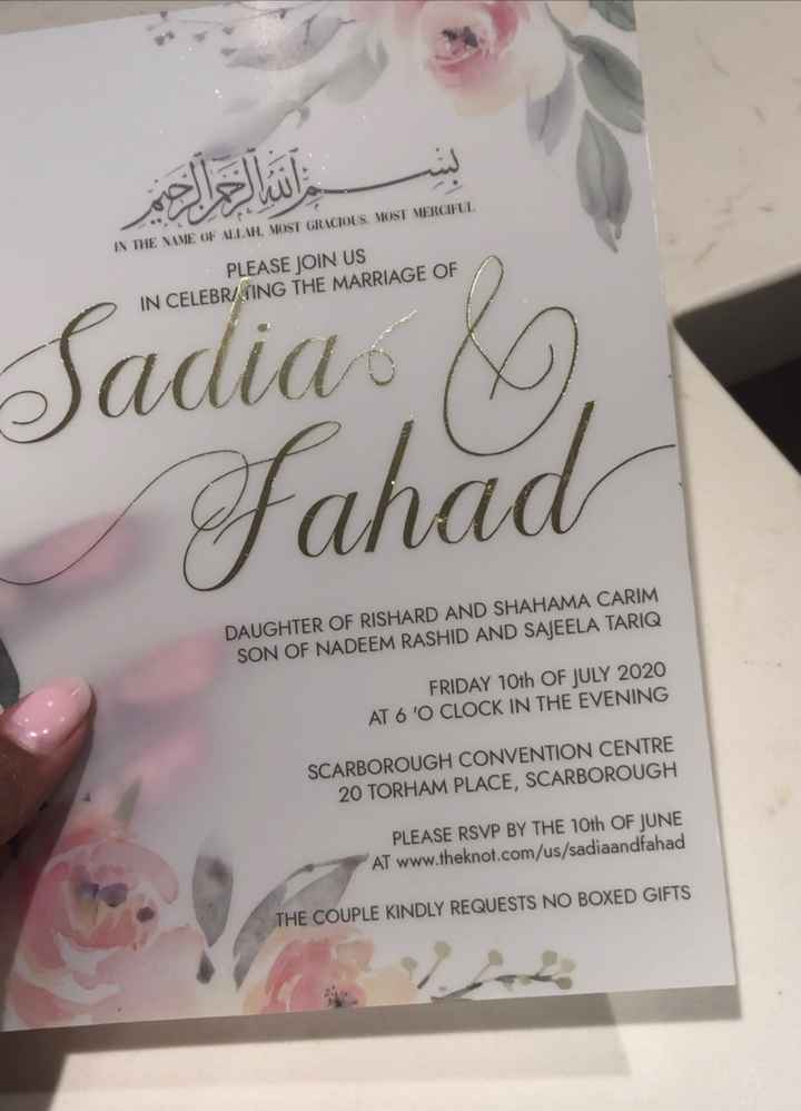 Anyone else making their wedding invitations? - 1