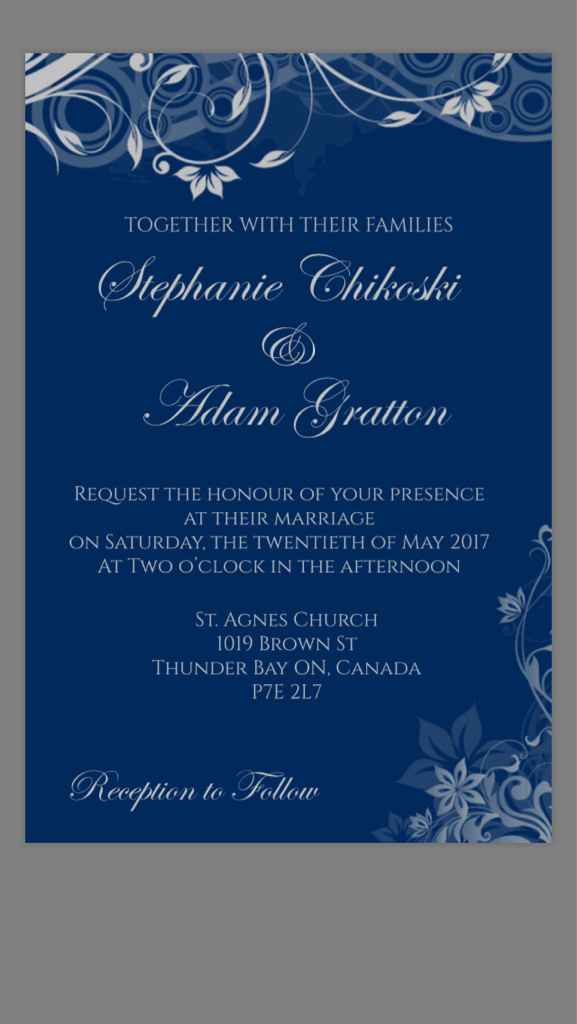 Couple of invitation questions ??? - 2