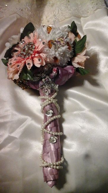 My brooch bouquet