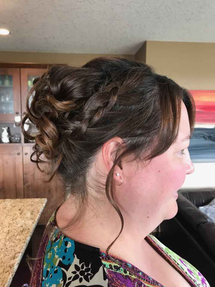 Hair and makeup trial - 1